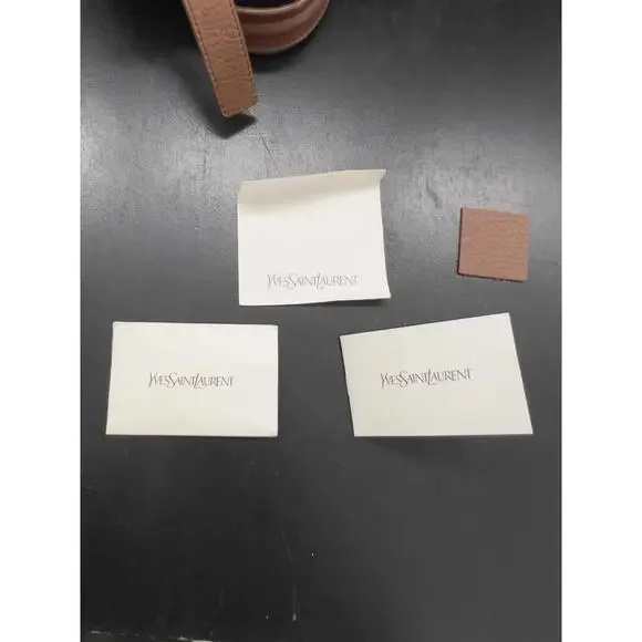 Yves Saint Laurent Muse Women's Leather Handbag, Shoulder Bag Tan - Picture 8 of 15